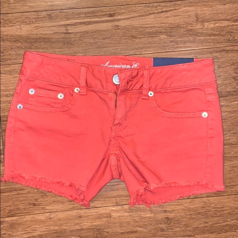 NEW AMERICAN EAGLE MIDI Short Coral sz 00